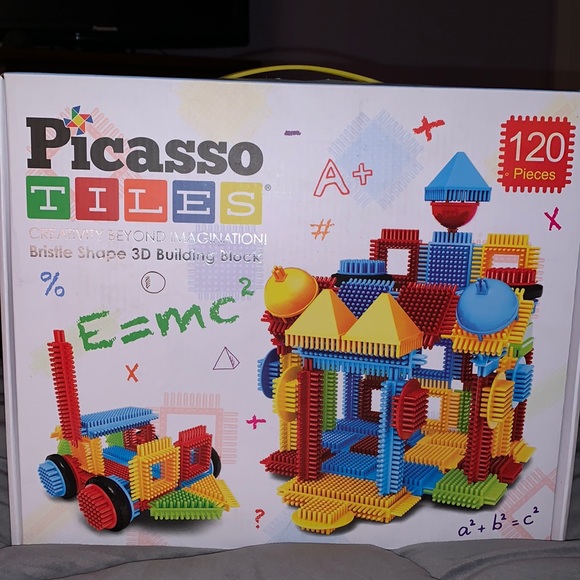 Picasso Tiles Other - Picasso Tiles Bristle Shape 3D Building Block 120